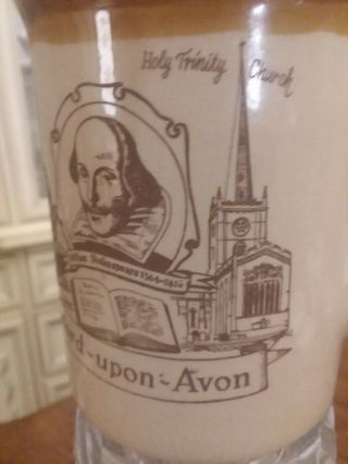 Shakespeare ' s Birthplace STRATFORD - UPON - AVON Coffee Mug Ceramic Stoneware 12oz 5