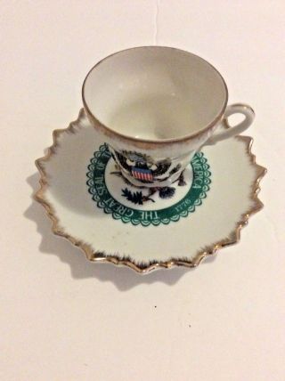 Presidential Seal Teacup & Saucer1776 Great Seal Of The United States Of America