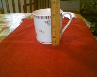 Laura Ashley High Tea Teal Floral Coffee Cup 2