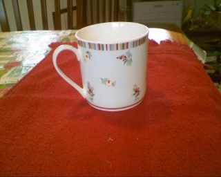 Laura Ashley High Tea Teal Floral Coffee Cup 3