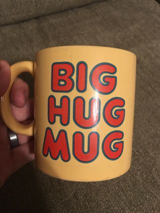Vintage Ftd Big Hug Mug Coffee Cup/ Hbo True Detective/ Chicago Fire