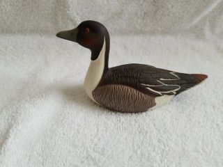 1984 Avon Pintail Duck Figurine From The Collector Duck Series