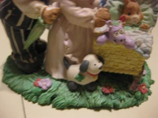 Roman Inc.  Cara Marks 1993 Easter Bunny Family 4
