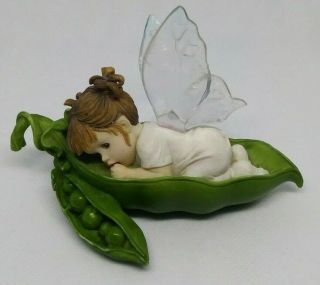 My Little Kitchen Fairies (sweet Pea) Figurine 2001 Enesco