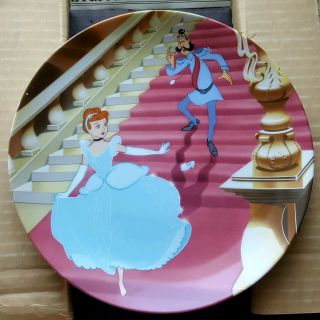 Knowles Bradford Disney Cinderella At The Stroke Of Midnight Plate