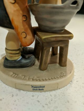 Goebel Hummel Figurine DOLL BATH 319 TMK 6 5