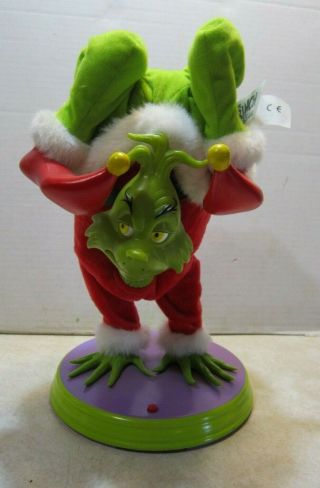 13 " Dr Suess How The Grinch Stole Christmas Battery Op Singing Grinch Mm9
