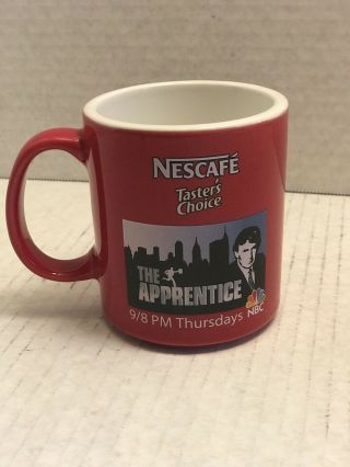 Nbc The Apprentice Promo Coffee Cup NescafÉ Taster’s Choice President Trump Ec