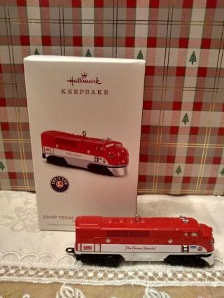 Hallmark Lionel Trains 2245p Texas Special Locomotive 23 Series 2018 Ornaments