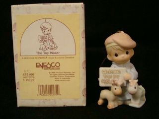 Precious Moments Signed By Sam Chapel Exclusive Memorial - The Toy Maker