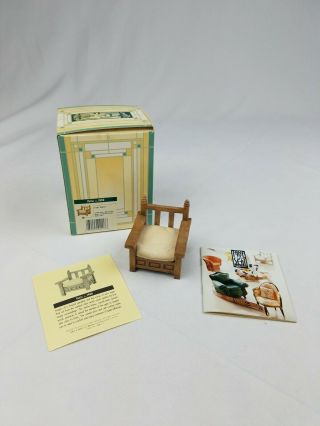 Vintage Take A Seat By Raine Dollhouse Miniature Patio Chair C.  1990