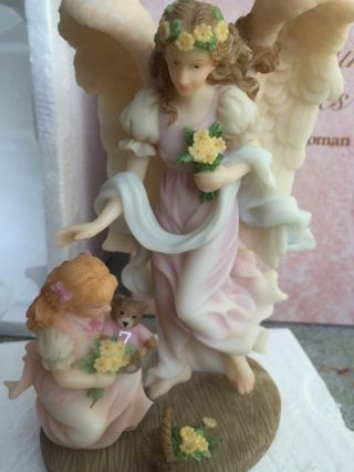 Roman Seraphim Classics Angels To Watch Over Me 7 78100 6 " Statue - Seventh Year
