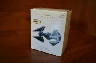 Hallmark Keepsake Ornaments Star Wars Tie Interceptor Roj With Sound 2012 8