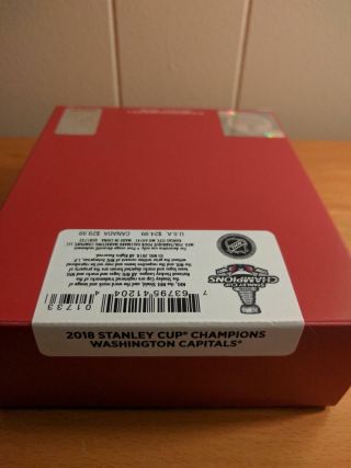 Hallmark 2018 Keepsake Stanley Cup Champions Washington Capitals Ornament