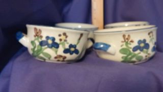 Set of 4 Vintage Soup Bowls.  Cisco Torrance China. 2