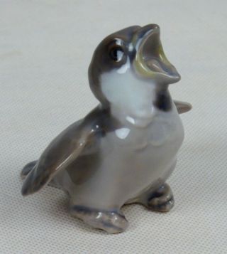 B&g Bing & Grondahl Bby Sparrow Bird Porcelain Figurine 1852 Denmark
