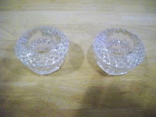 Crystal Candle Holders