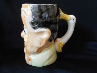 Vintage Toby Mug with Duck Handle - Funny Face Mug - Made in Japan 2