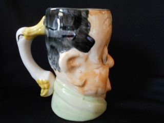 Vintage Toby Mug with Duck Handle - Funny Face Mug - Made in Japan 4