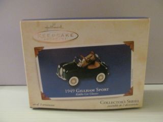 Hallmark Keepsake Ornament - 1949 Gillham Sport Kiddie Car (2003) - Box Wear