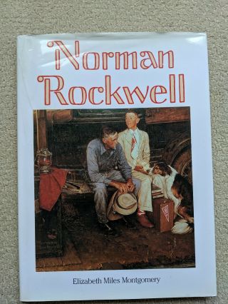 Norman Rockwell Art Prints Coffee Table Book By Montgomery Highly Collectible