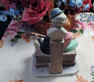 Gorham SERENADE Norman Rockwell’s Cover painting Figurine Porcelain LIMITED 4
