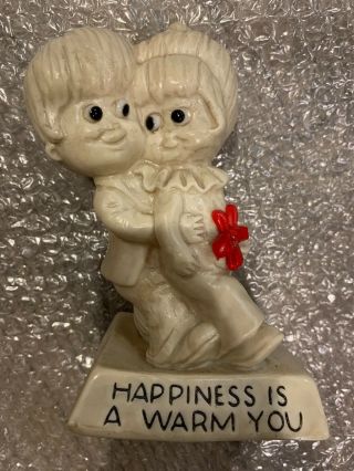“happyness Is A Warm You” R&w Berries Co’s 1972 Collectible Figurine