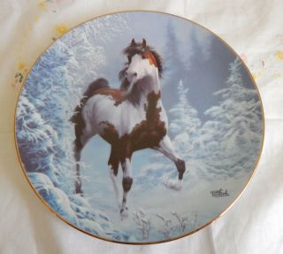 Winter Renegade Plate Unbridled Spirit By Chuck Dehaan