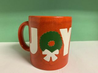 Waechtersbach Joy Mug Cup Wreath Christmas Red Coffee