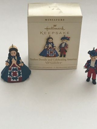 Hallmark Ornament Miniature Yankee Doodle Celebrating America Madame Alexander