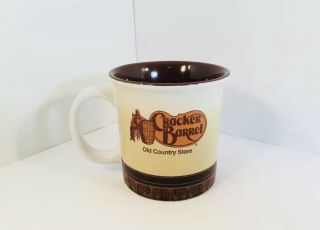 Cracker Barrel Old Country Store Logo & Rocking Chair 14 Oz Coffee Mug Cup - Lnc