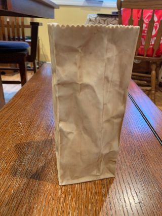 Brown Paper Bag Ceramic Vase