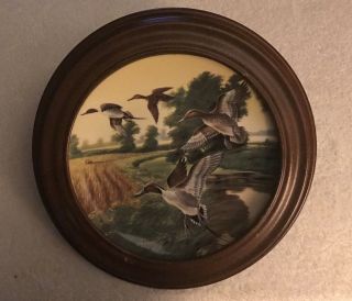 Ducks Unlimited 1990 " Pintails In Indian Summer " By Linda Kaatz Plate 14453 A