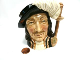 Royal Doulton Athos One of the Three Musketeers Small Size Toby Mug Variation 1 4