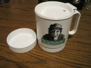 Vintage Far - Go Herbicide Know Whut I Mean Earnest P.  Worrell Coffee Cup