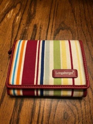 Longaberger Wallet