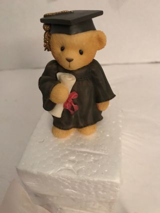 Cherished Teddies Boy Graduation Bear Figurine w/Box VTG 5