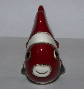 Artesania Rinconada Uruguay Red Clown Fish Art Pottery Figurine (303) 2