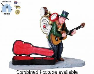Lemax Figure Carnival One Man Band 82505 - Retired 2015 As