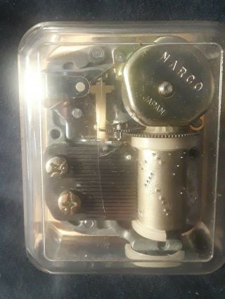 Narco Music Box Movement Replacement Diy - Lords Prayer