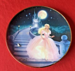 Collectible Plate “the Magic Of Cinderella " Franklin