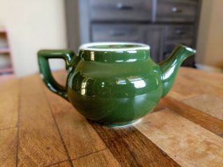 Vintage Hall Green Ceramic Teapot
