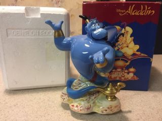 Schmid Disney Aladdin Music Box Plays A Friend Like Me