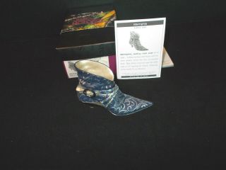 2007 Just The Right Shoe Raine Memphis Blue Dept 56 W/ Box 57.  26028