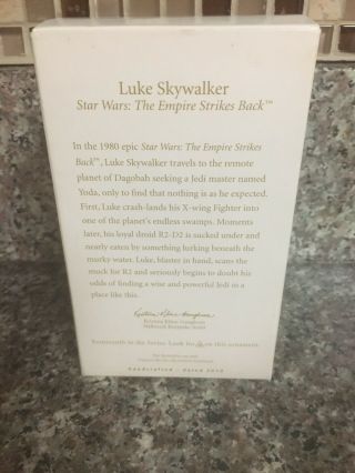 Hallmark Keepsake Ornament Star Wars Luke Skywalker Empire Strikes Back Pilot 4