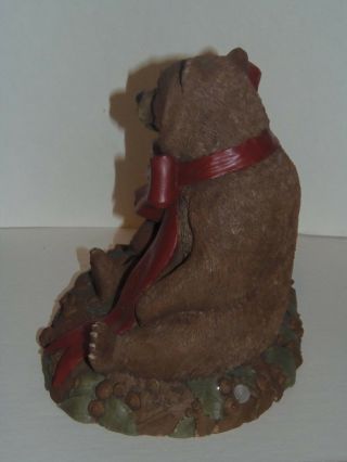 7 Signed Tom Clark Gnome Cairn Christmas Bear 1997 6335 & Story Card 5