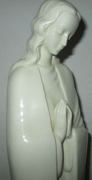 Goebel Hummel Madonna Praying Virgin Mary 15 " Figurine Porcelain 46/3 W Germany