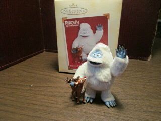 Hallmark Keepsake Ornament - Rudolph & Bumble The Abominable Snowmonster - 2005