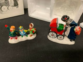 Department 56 Nanny And The Preschoolers In Orig Box