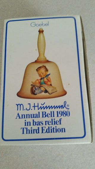 Goebel M I Hummel Third Edition Annual Bell 1980